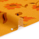 Mood Exclusive Yellow Ochre Dear Dahlia Viscose Georgette