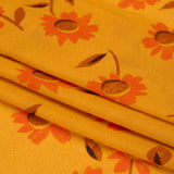 Mood Exclusive Yellow Ochre Dear Dahlia Viscose Georgette