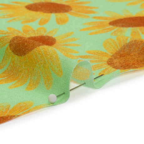 Mood Exclusive Bright Mint Bit of Sun Viscose Georgette