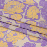 Mood Exclusive Lavender Flowering Floor Viscose Georgette