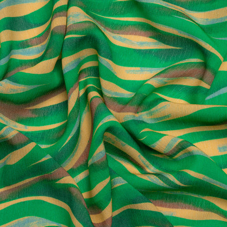 Mood Exclusive River Run Gauzy Wrinkled Rayon Woven