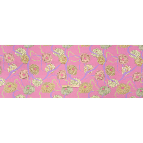 Mood Exclusive Pink Goodness Gardens Stretch Polyester Seersucker