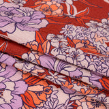 Mood Exclusive Cherry Blossom Lessons Stretch Polyester Seersucker