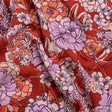 Mood Exclusive Cherry Blossom Lessons Stretch Polyester Seersucker