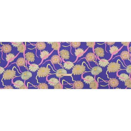 Mood Exclusive Blue Goodness Gardens Stretch Polyester Seersucker