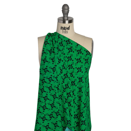 Mood Exclusive Seeing Green Stretch Sustainable Rayon Batiste