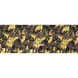 Linen and Rayon Woven Print - Black and Yellow Floral - Mood Exclusive Fossilized Memories
