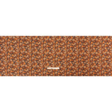 Cotton Poplin Print - Orange and Brown Floral - Mood Exclusive Memory of Roses
