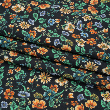 Mood Exclusive Picking Poppies Cotton Poplin
