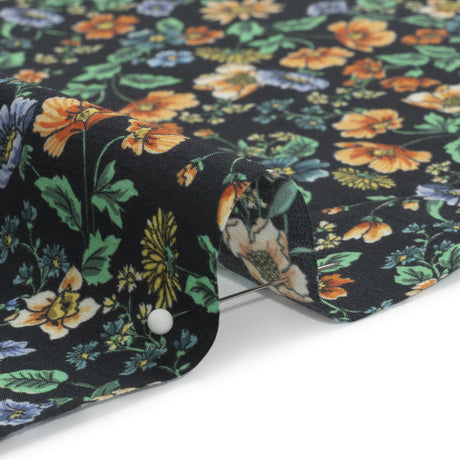 Mood Exclusive Picking Poppies Cotton Poplin