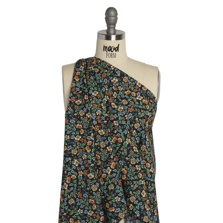 Mood Exclusive Picking Poppies Cotton Poplin