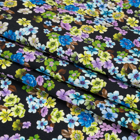 Mood Exclusive Electric Elegance Stretch Brushed Cotton Twill