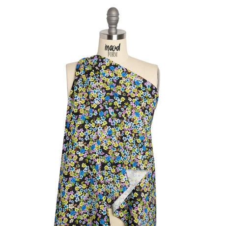 Mood Exclusive Electric Elegance Stretch Brushed Cotton Twill