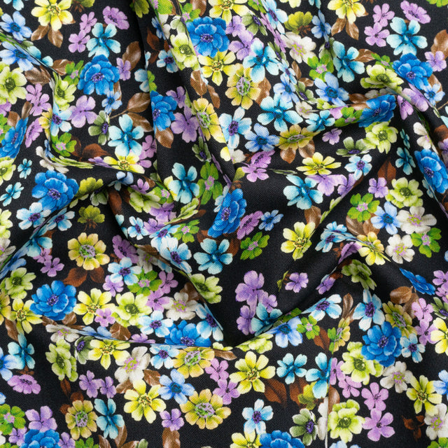 Mood Exclusive Electric Elegance Stretch Brushed Cotton Twill