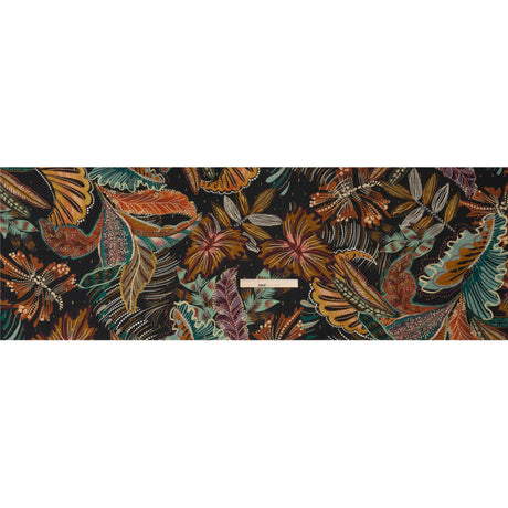 Mood Exclusive To the Tropics Metallic Dotted Crinkled Viscose Crepe