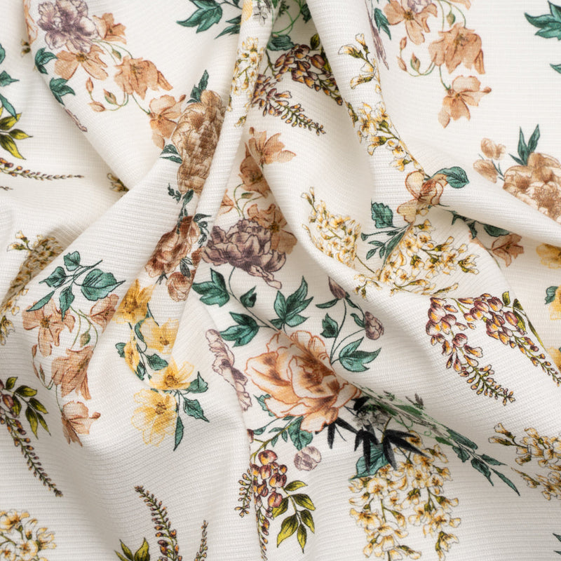 Mood Exclusive Bouquet Believer Stretch Cotton Ottoman