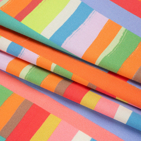 Mood Exclusive Color Factory Stretch Cotton Poplin