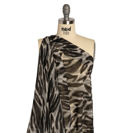 Mood Exclusive Black Monarch Madness Viscose Georgette
