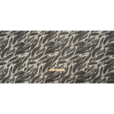Mood Exclusive Black Monarch Madness Viscose Georgette