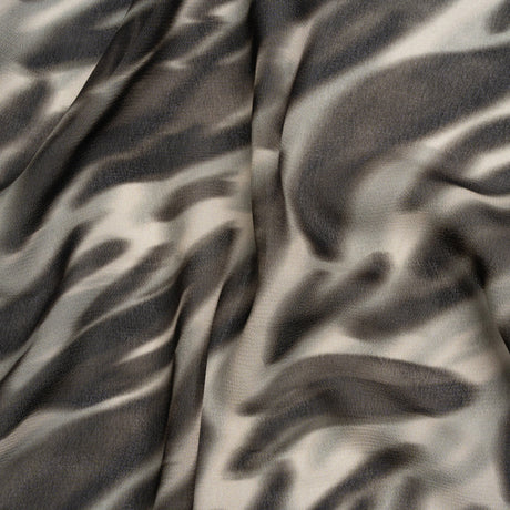 Mood Exclusive Black Monarch Madness Viscose Georgette