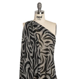 Mood Exclusive Black Nightfall in Namibia Viscose Georgette