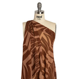 Mood Exclusive Monstera in Mauve Viscose Georgette