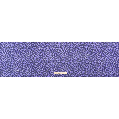 Sustainable Viscose Woven Print - Purple Floral - Mood Exclusive Fields at Moher