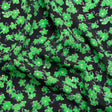 Sustainable Viscose Woven Print - Green Floral - Mood Exclusive Fields at Moher