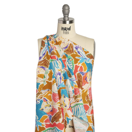 Mood Exclusive Jungle Draw Cotton Poplin