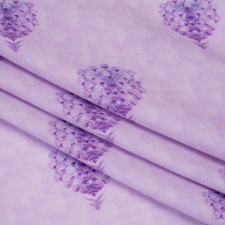 Mood Exclusive Lavender Topiary Lane Viscose Crepe