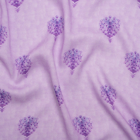 Mood Exclusive Lavender Topiary Lane Viscose Crepe