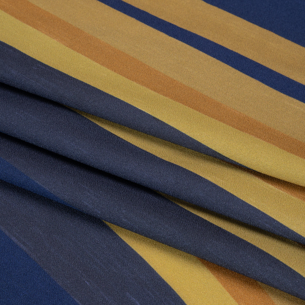 Mood Exclusive Salt Spray Stripes Viscose Crepe