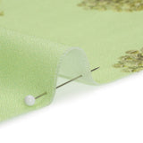 Mood Exclusive Mint Topiary Lane Viscose Crepe