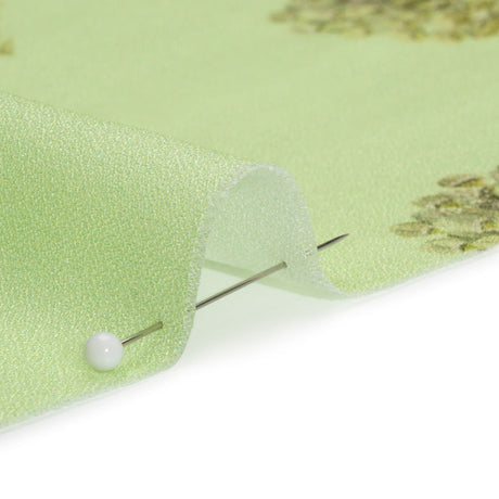Mood Exclusive Mint Topiary Lane Viscose Crepe