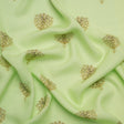 Mood Exclusive Mint Topiary Lane Viscose Crepe