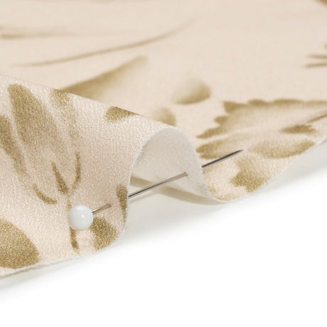 Mood Exclusive Beige Lyme Park Viscose Crepe