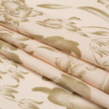 Mood Exclusive Beige Lyme Park Viscose Crepe