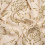 Mood Exclusive Beige Lyme Park Viscose Crepe