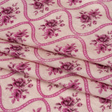 Mood Exclusive Pink Remembering Rosie Viscose Crepe