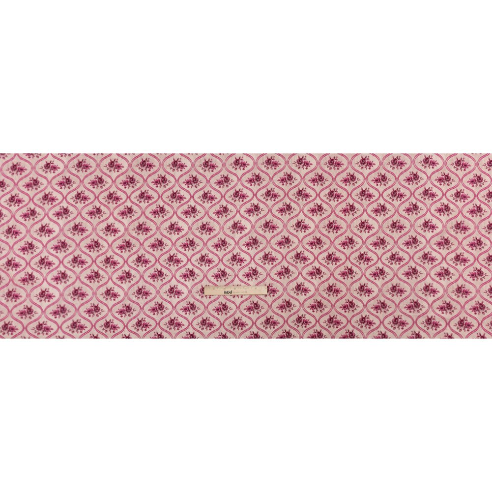 Mood Exclusive Pink Remembering Rosie Viscose Crepe