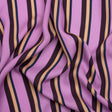 Mood Exclusive Purple Seeing Stripes Viscose Crepe