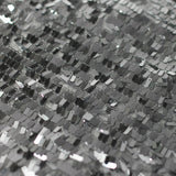Tina Sequins Poly Spandex Fabric - Multi-Color Rectangular Sequins, 52-54" Width (1 Yard)