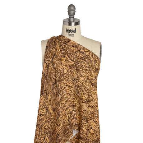 Mood Exclusive Beige Altitude Training Stretch Sustainable Rayon Batiste