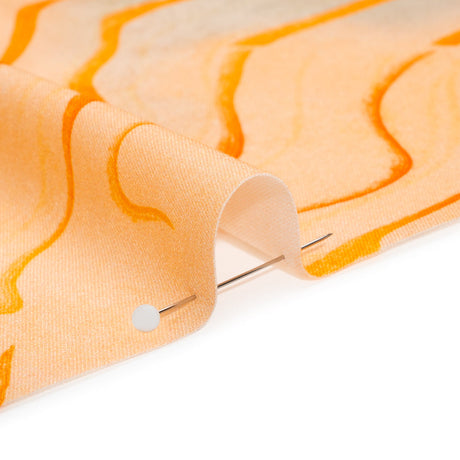 Mood Exclusive Creamsicle Water Works Stretch Sustainable Rayon Batiste