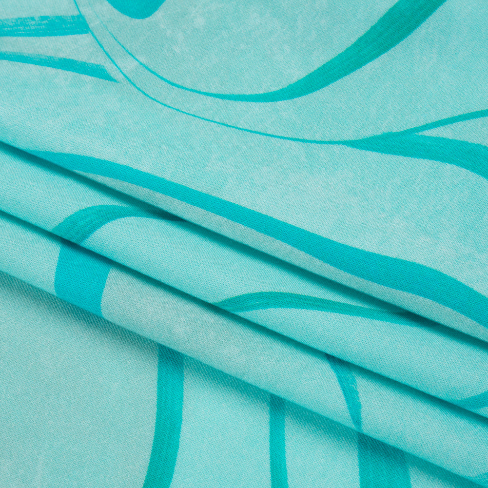 Mood Exclusive Aqua Water Works Stretch Sustainable Rayon Batiste