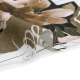 Sustainable Viscose Crepe Print - Beige Note Patchwork - Mood Exclusive Scraps of Self