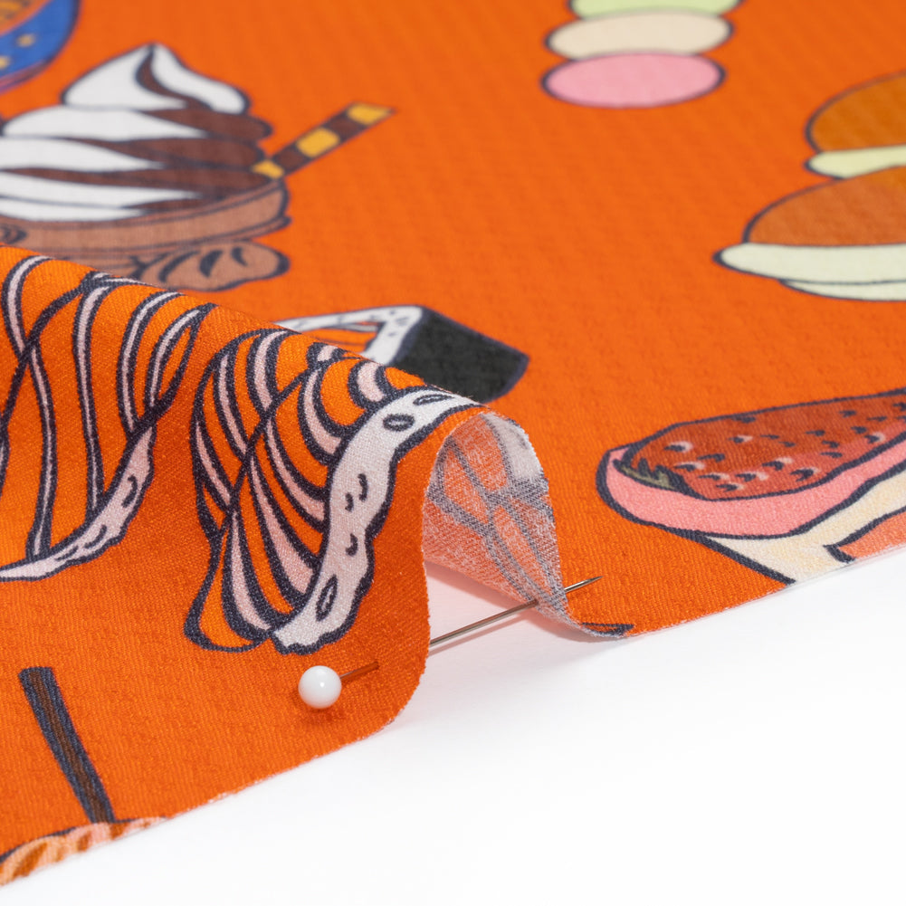 Mood Exclusive Sushi Night Sustainable Viscose Diamond Jacquard