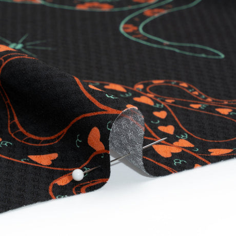 Mood Exclusive Love Intertwined Sustainable Viscose Diamond Jacquard