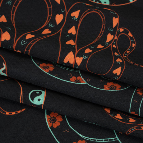 Mood Exclusive Love Intertwined Sustainable Viscose Diamond Jacquard