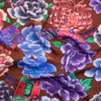 Sustainable Viscose Floral Jacquard Print - Purple, Blue and Pink Floral - Mood Exclusive Peaceful Forests